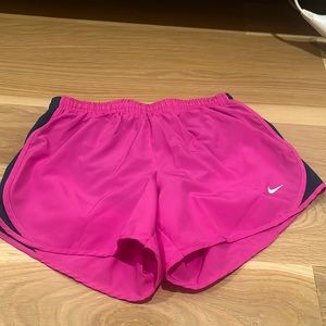 Nike Dri-Fit Magenta Shorts Youth Large